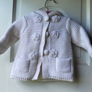 2013 first impressions Macy’s lined knit jacket